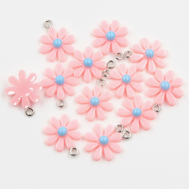 30pcs Charms flower sunflower  - Flower Preservation Resin review and price