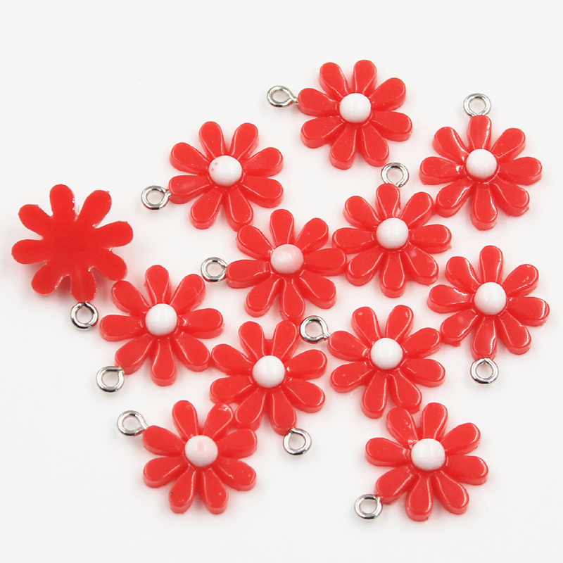 30pcs Charms flower sunflower  - Flower Preservation Resin review and price