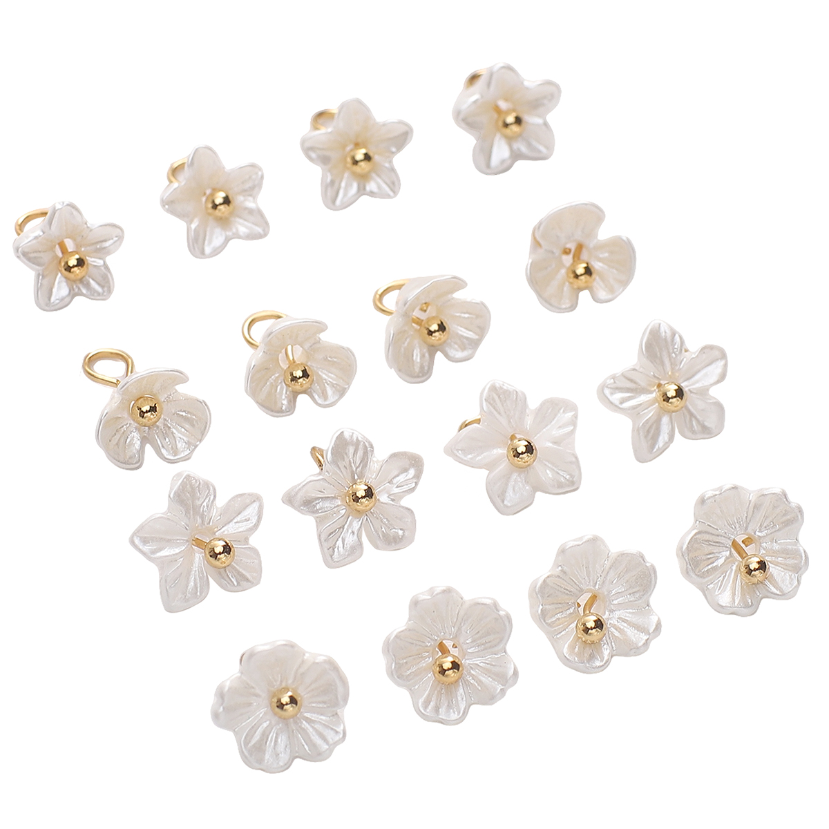 5pcs White Mini Small Flowers  - Flower Preservation Resin review and price