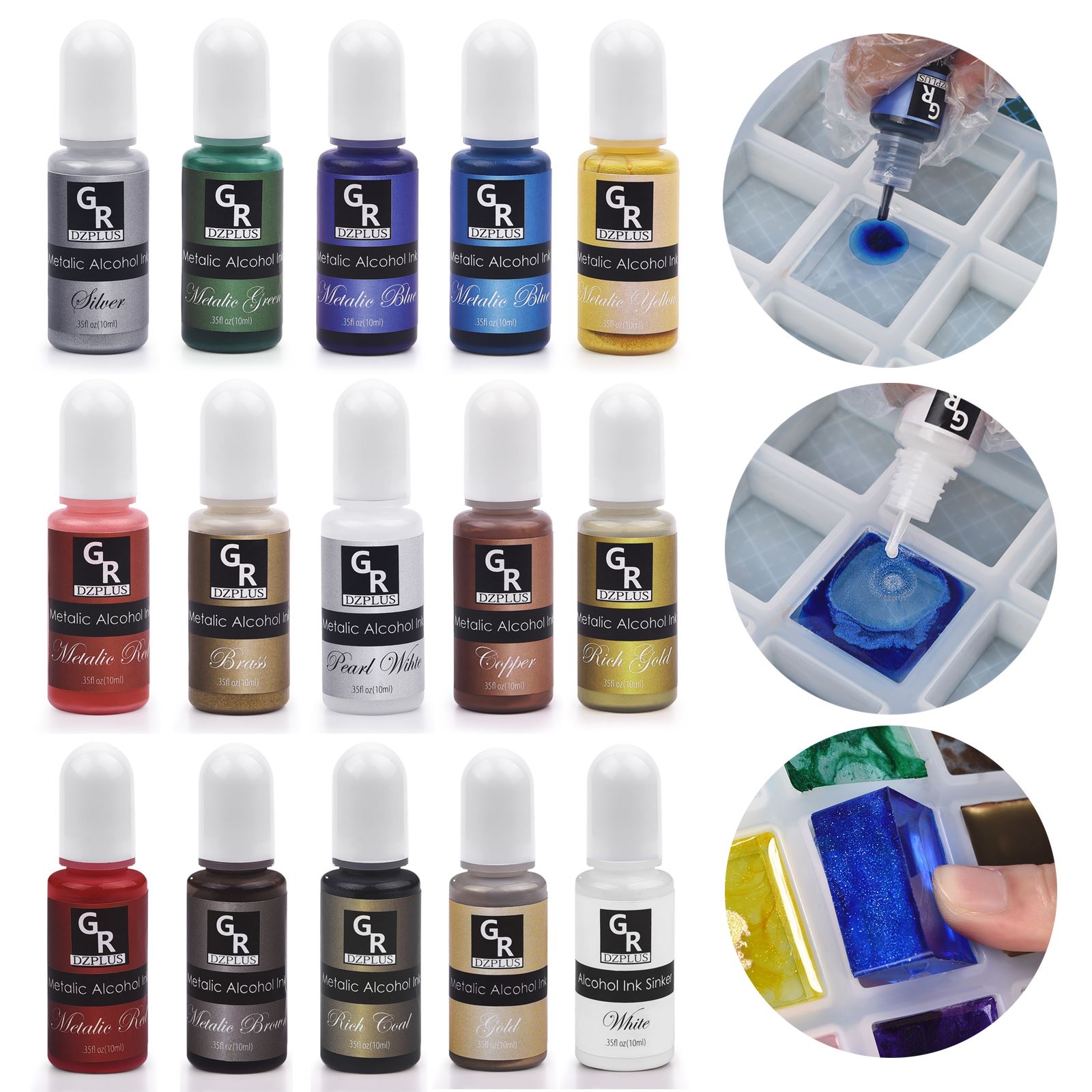 1 Set Resin Pigment Kit Art In - Resin Pigment Set review and price